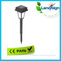 solar light factory landsign PP+GPPS decorative standing lamps